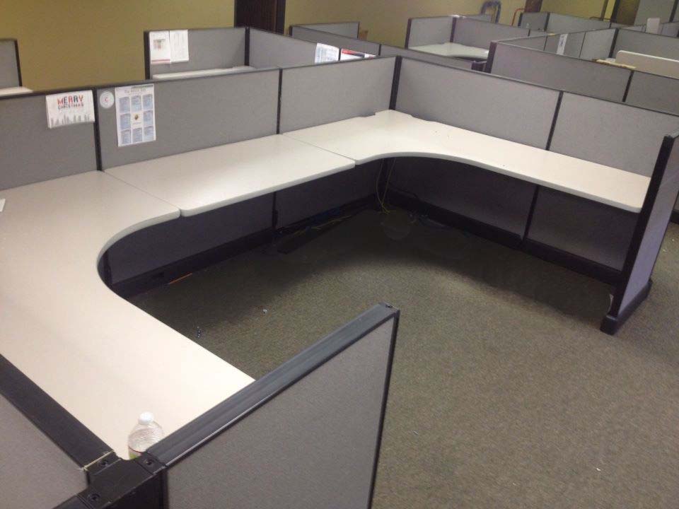 Savvi commercial furniture used office cubicles Houston